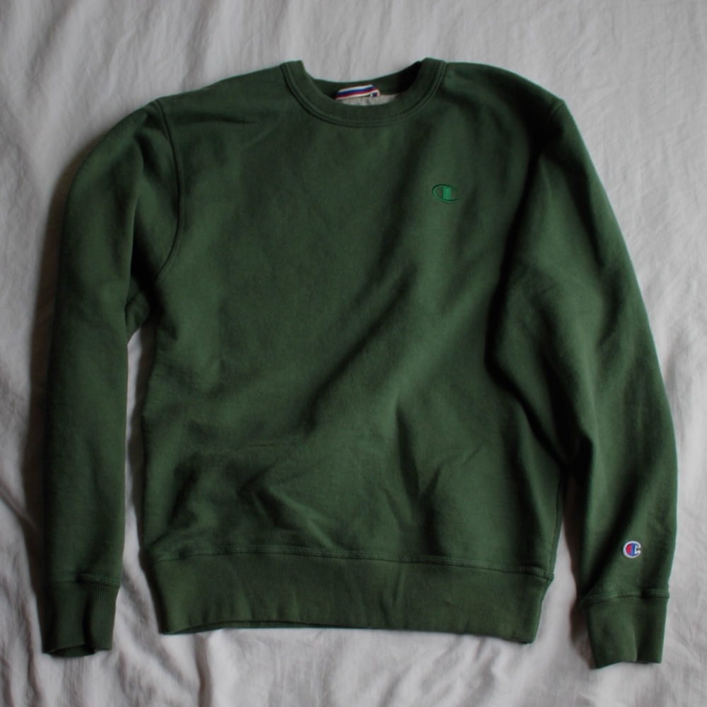 Champion Green Crewneck Sweater